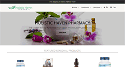 Desktop Screenshot of holistichavenpharmacy.com